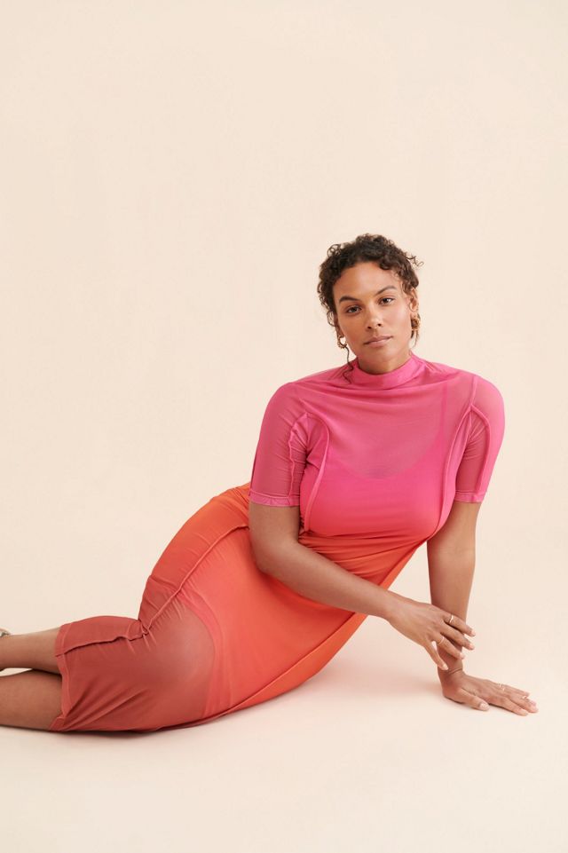 Saemdi Mesh Midi Dress #2