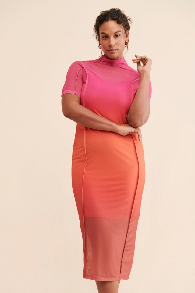 Saemdi Mesh Midi Dress #3