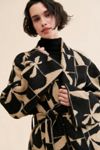 Saemdi Geometric Patterned Cardigan