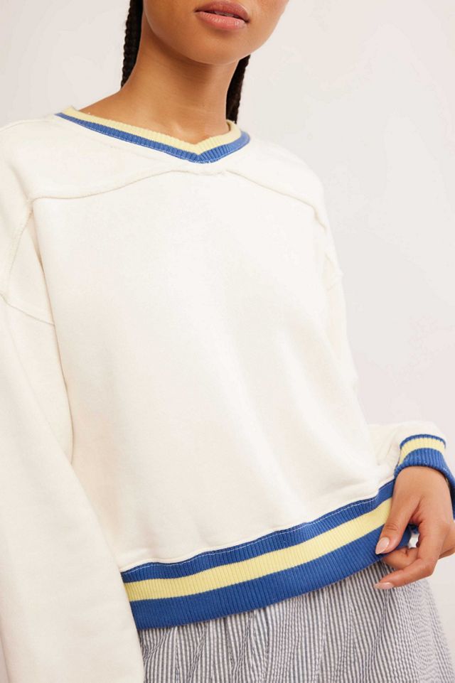 Rio Striped Hem Sweatshirt #2