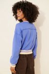 Rio Striped Hem Sweatshirt