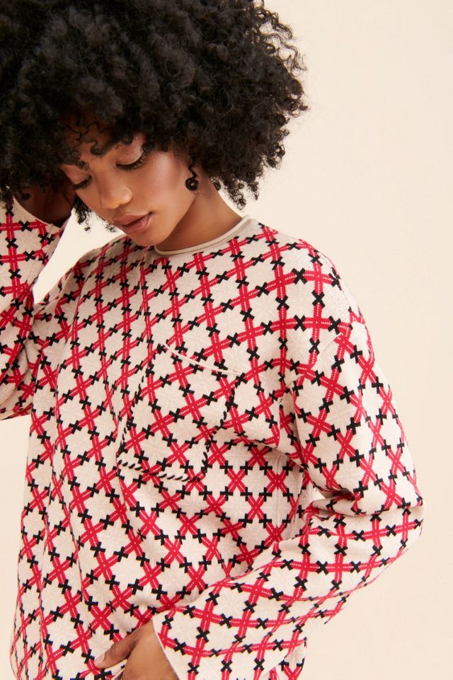 Saemdi Multi Abstract Pullover #2