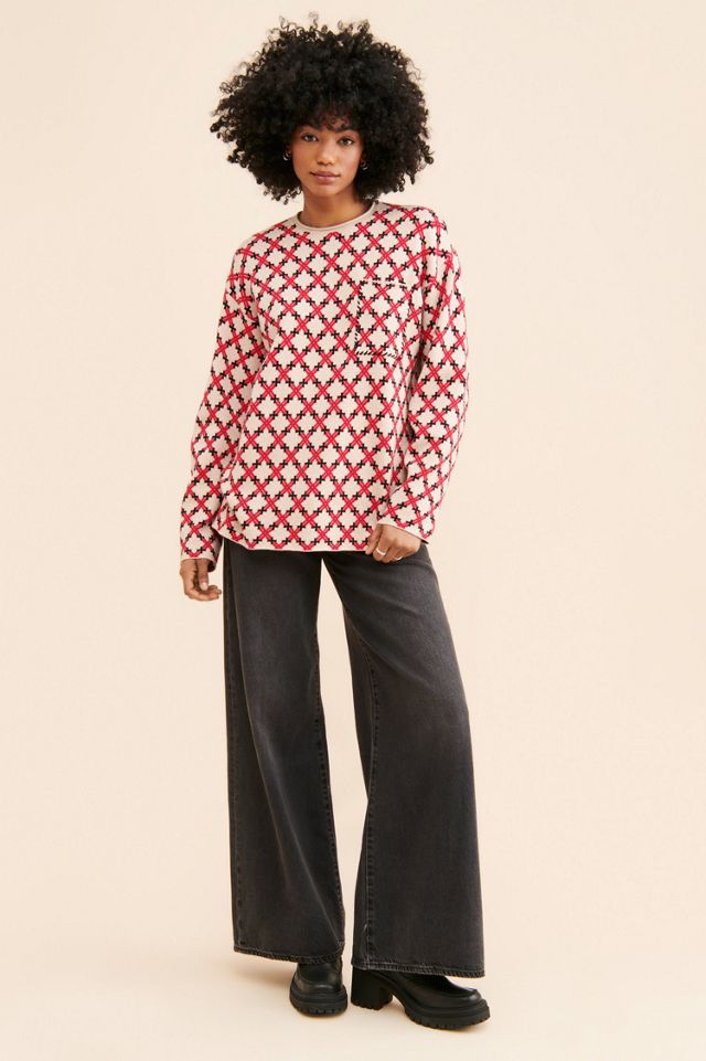Saemdi Multi Abstract Pullover #3