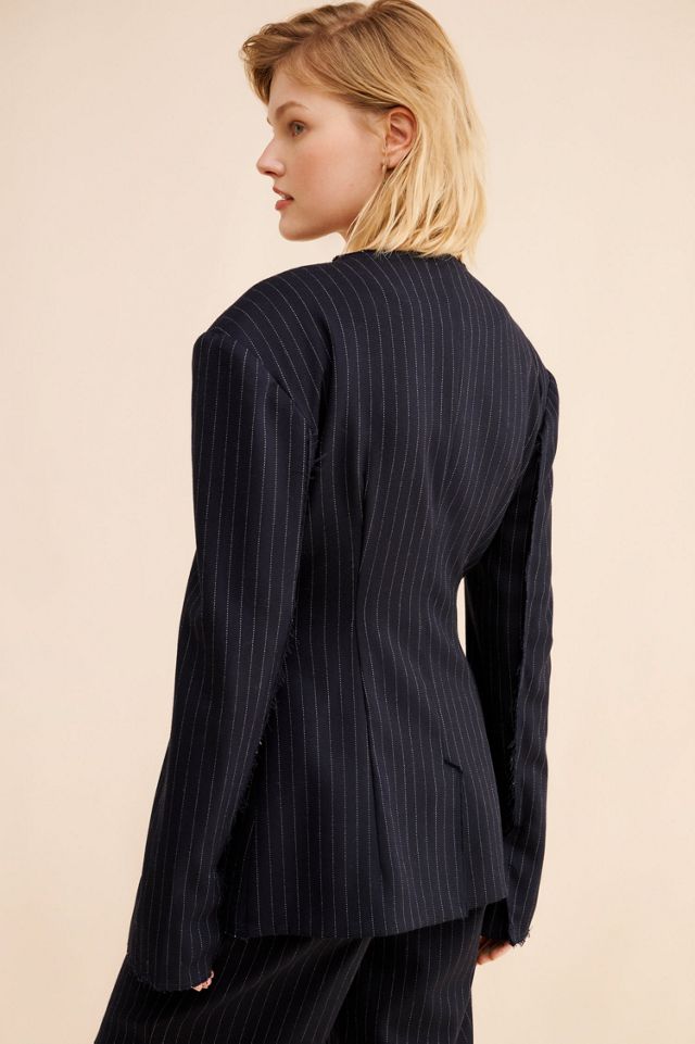 Saemdi Pin Stripe Blazer #1