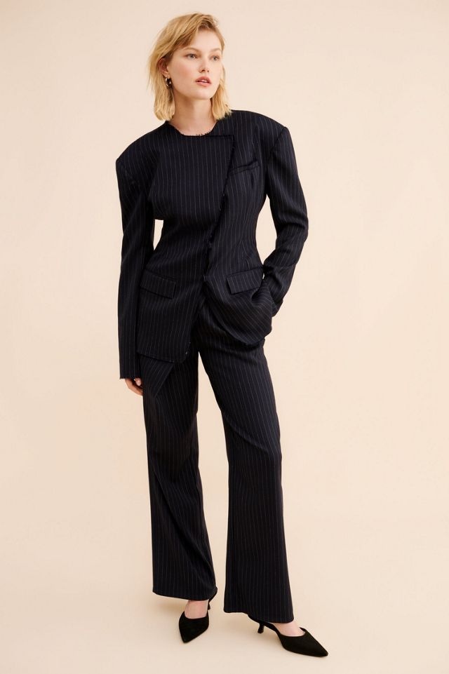 Saemdi Pin Stripe Blazer #3