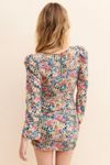 For Love & Lemons June Cape Mini Dress