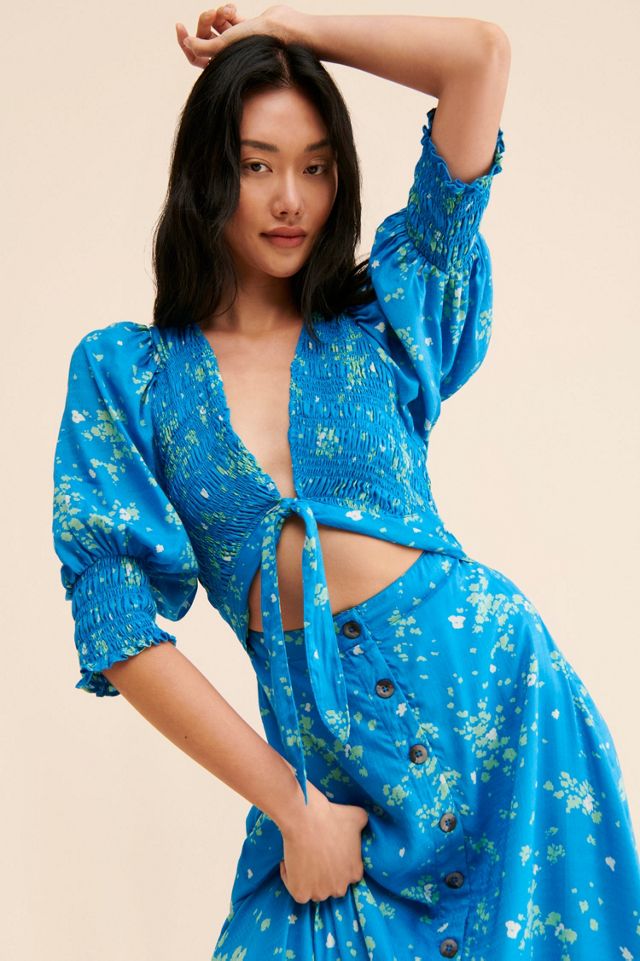 String Of Hearts Printed Maxi Dress #2