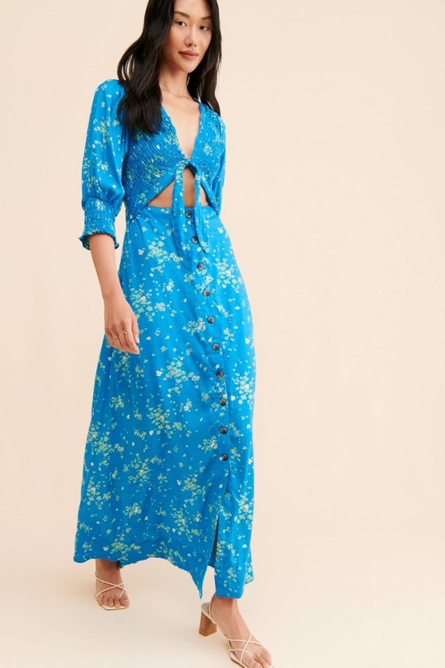 String Of Hearts Printed Maxi Dress #3