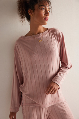 Everyday Feeling Jumper by Intimately at Free People in Dusty Himalayan, Size: Medium