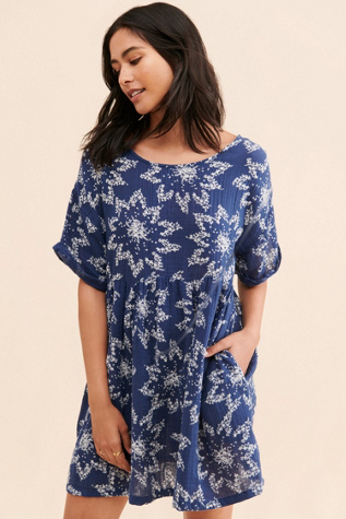 Belezza Printed Babydoll Dress