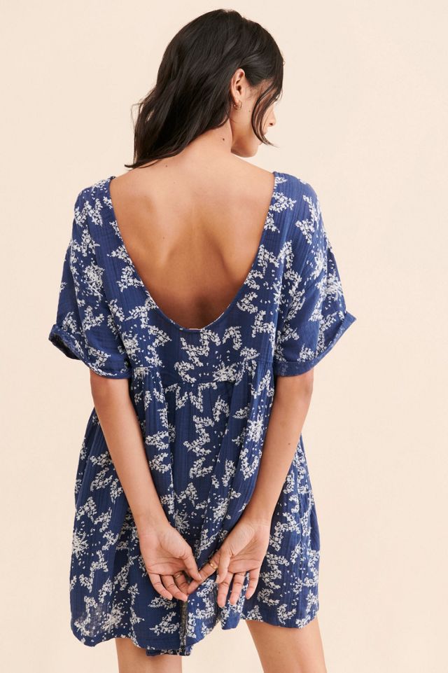 Belezza Printed Babydoll Dress #1