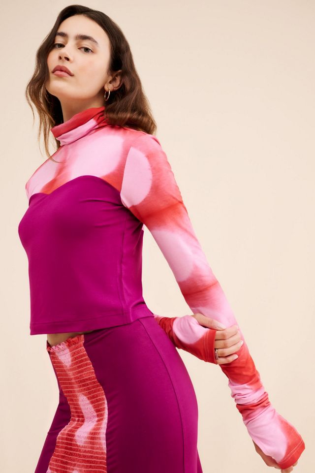 Abacaxi Lucia Sweetheart Colorblock Turtleneck #2