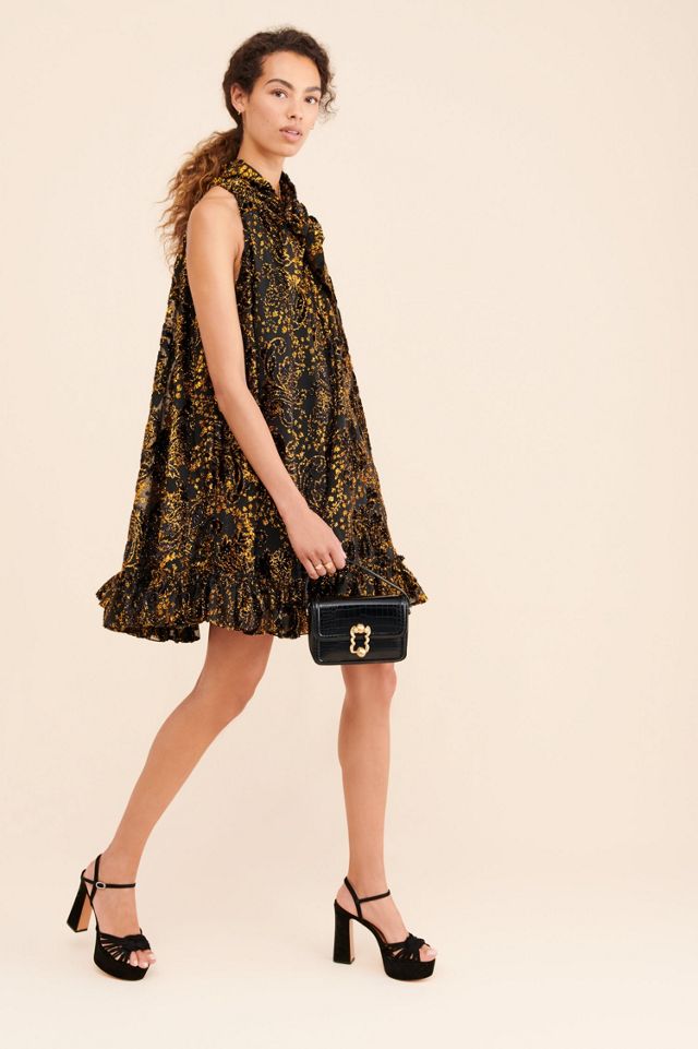 Hemant & Nandita Gold Dust Woman Dress #3