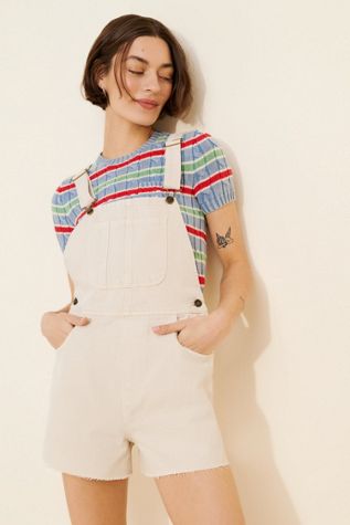 Rolla's Mirage Medium Wash Shortalls
