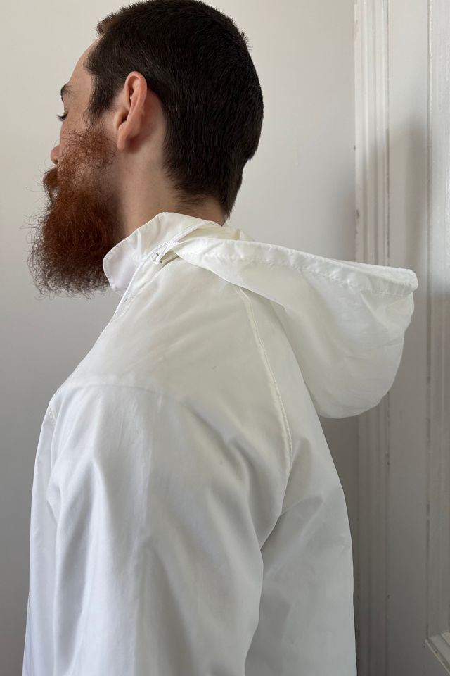 Vintage Bermuda White Windbreaker with Hood Selected by KA.TL.AK #1