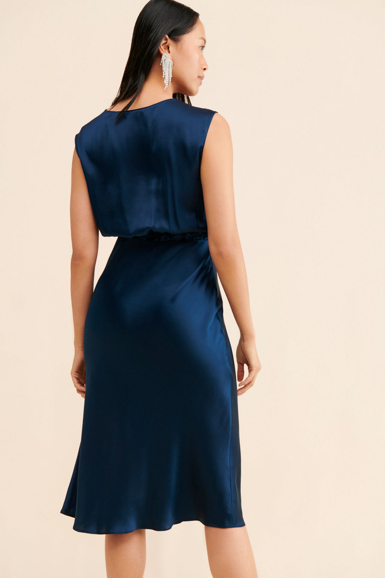 Amanda Uprichard Matthews Silk Dress