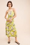 S/W/F Classic Drop Waist Midi Dress