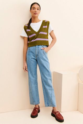 Back Beat Co. Ollie Wide Leg Jeans