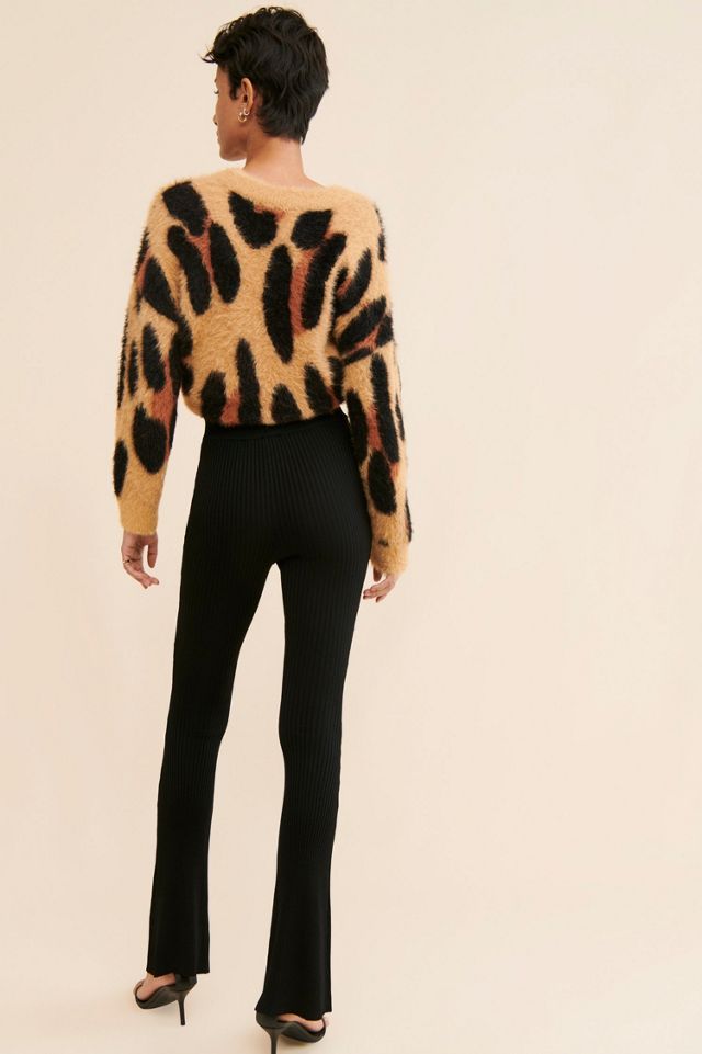 Suboo Alfie Knit Rib Flare Pants #1