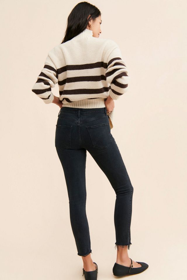 AGOLDE Toni Mid Rise Slim Jeans #1