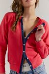 Junior Solid Sweatshirt Cardi