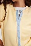 Junior Solid Sweatshirt Cardi