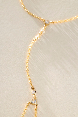 Женские украшения Set & Stones Miley Hand Chain, цвет: Золотой — фото 2