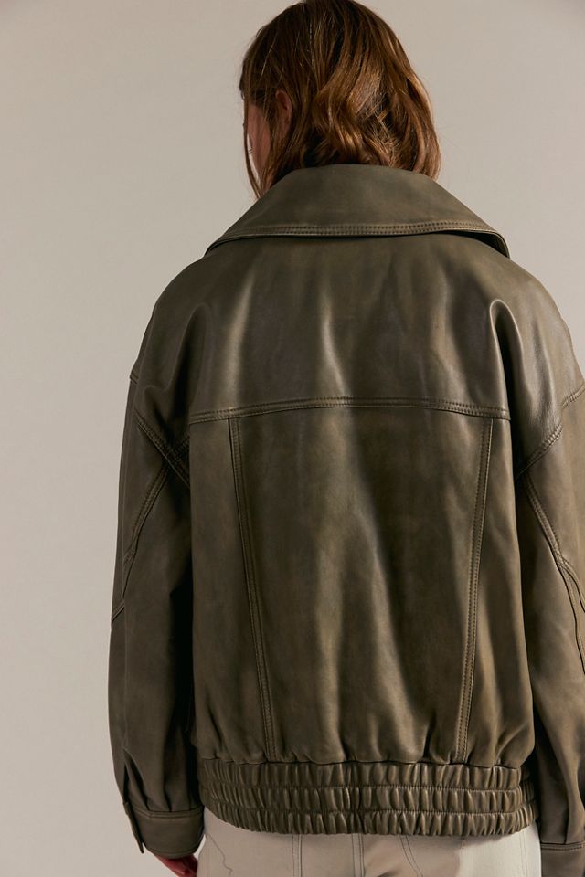 We The Free Desert Moon Leather Jacket #2