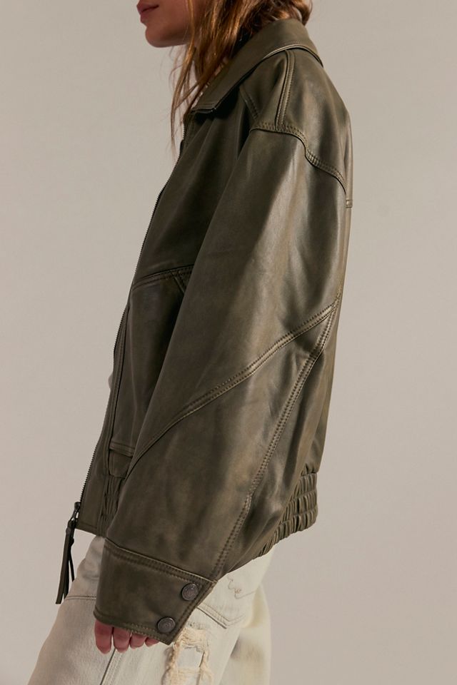 We The Free Desert Moon Leather Jacket #3