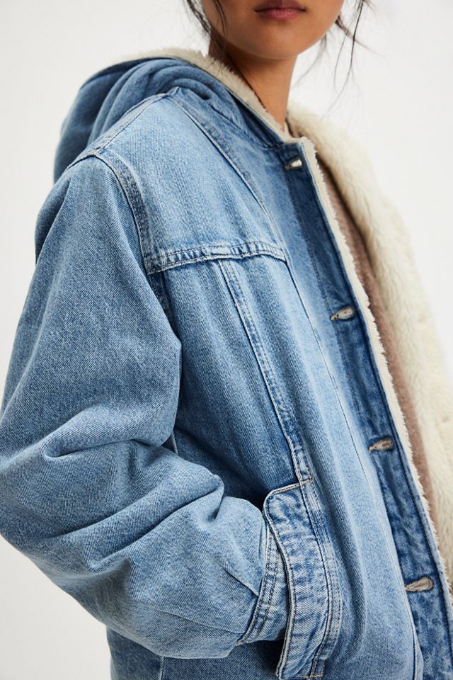 Veste en denim douillet Asher We The Free #1