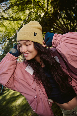 Early Riser Reflective Beanie by FP Movement at Free People, Sunlit Yellow