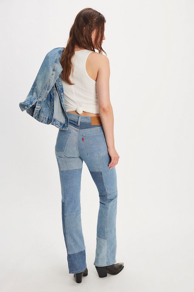 Jeans Bootcut Patchwork Wedgie Levi's #1