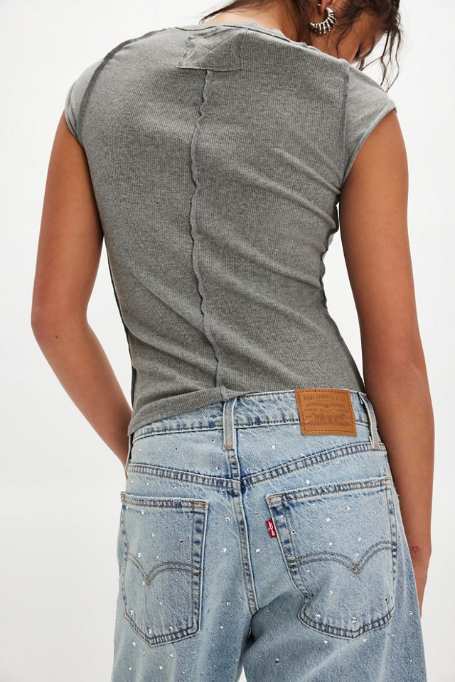 Levi's Baggy Dad Embellished Barrel Jeans #3