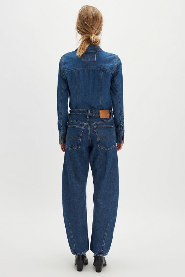 Levi's Barrel Saddle Back Jeans #1
