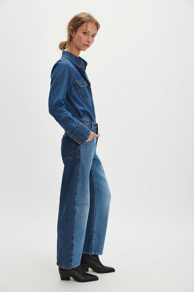 Levi's Barrel Saddle Back Jeans #2