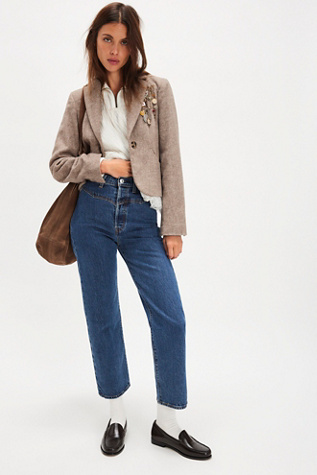 Levi's Ribcage Western Yoke Jeans