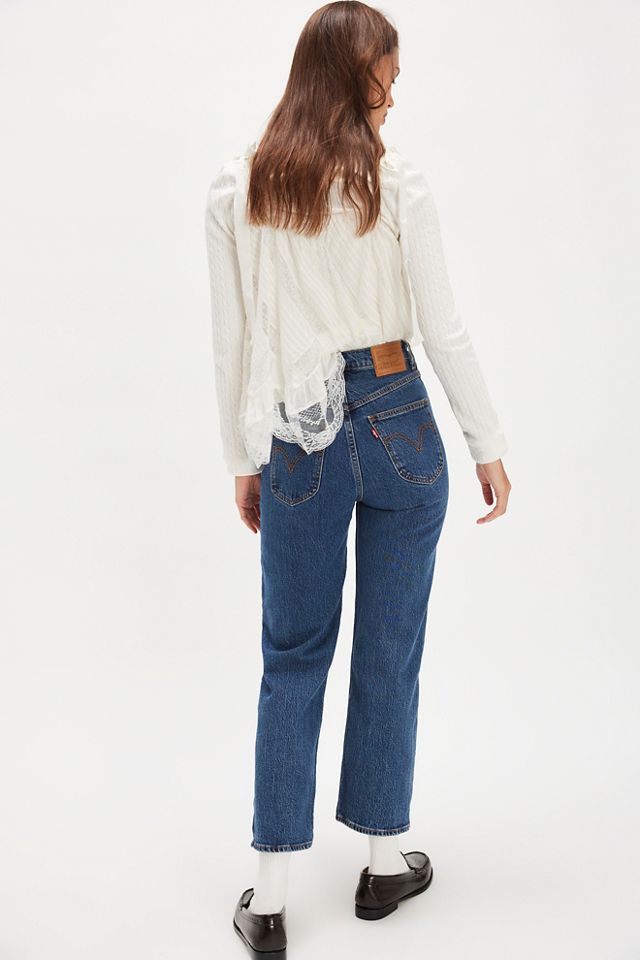 Levi's Ribcage Western Yoke Jeans #1