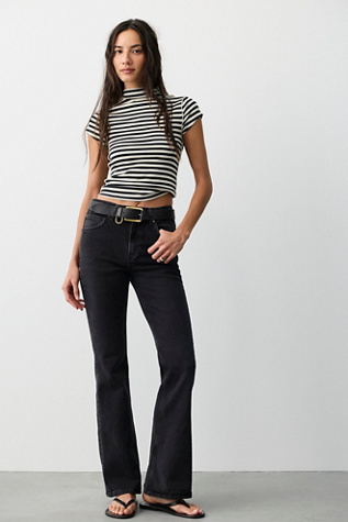 We The Free Double Knot High-Rise Straight Bootcut Jeans