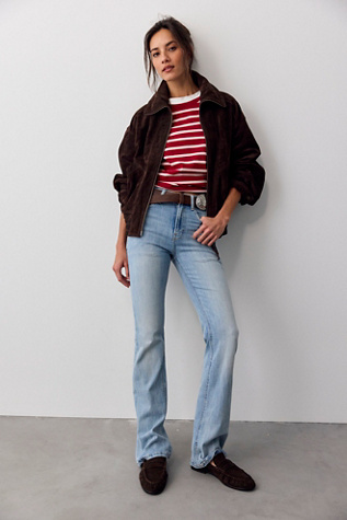 We The Free Double Knot High-Rise Straight Bootcut Jeans