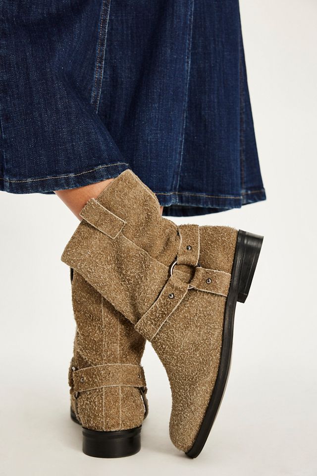 Londyn Hairy Suede Boots #2