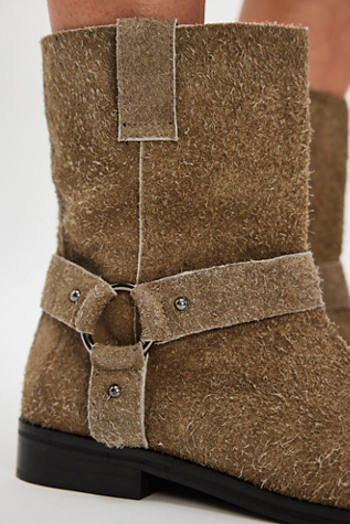 Londyn Hairy Suede Boots