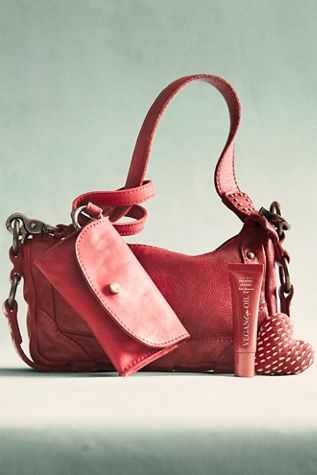 Understated Leather Studded Shoulder Bag | Free People