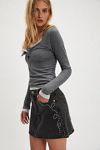 Levi's Icon Bejeweled Skirt