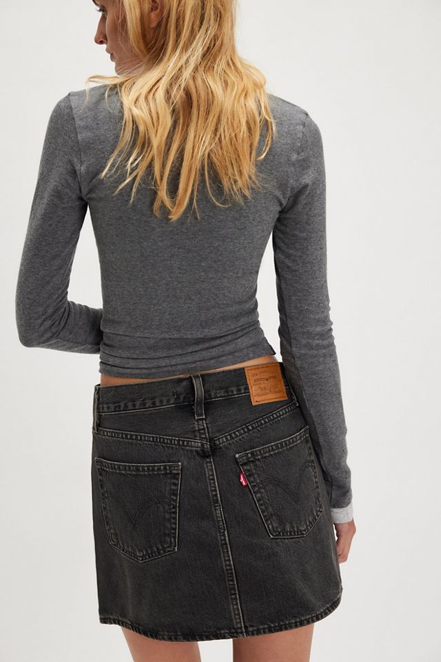 Levi's Icon Bejeweled Skirt #2