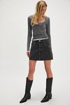 Levi's Icon Bejeweled Skirt
