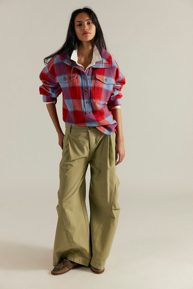 We The Free Wyoming Mornings Plaid Pullover #2
