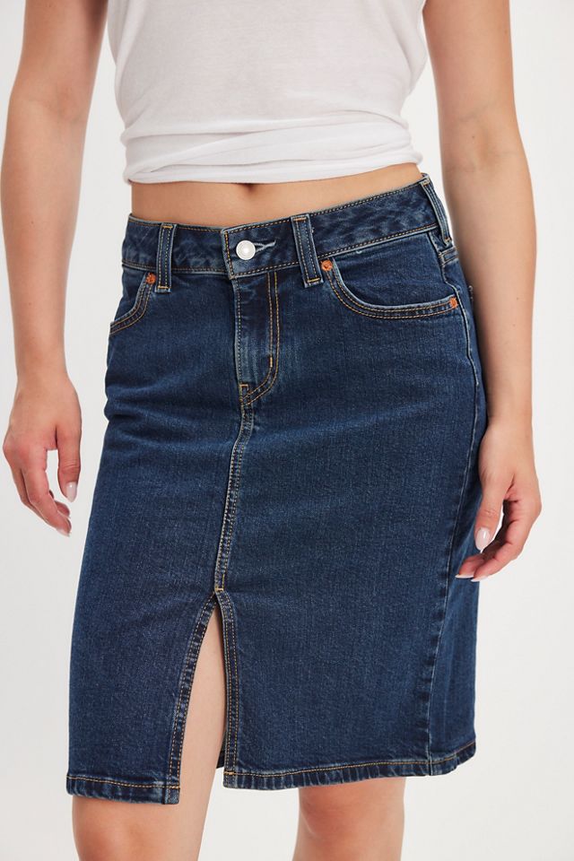 Jupe mi-longue basse Levi's #2
