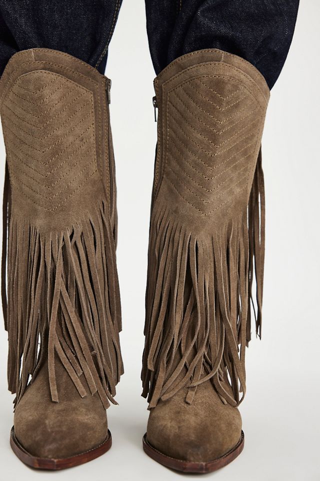 Lawless Fringe Mid Boots #1