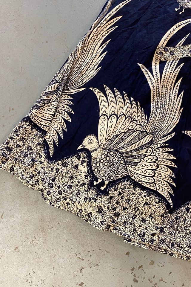 1970s Bird Of Paradise Print Wrap Skirt Selected By Ritual Vintage #2