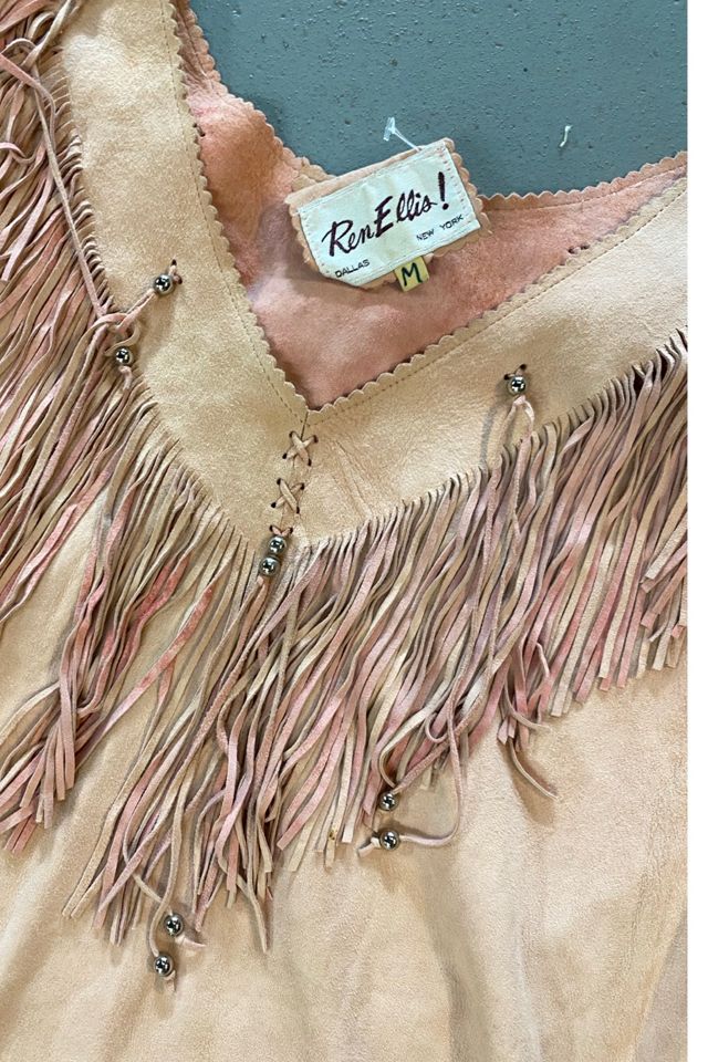 1980s Custom Pink Suede Western Cowgirl Set Selected By Ritual Vintage #3